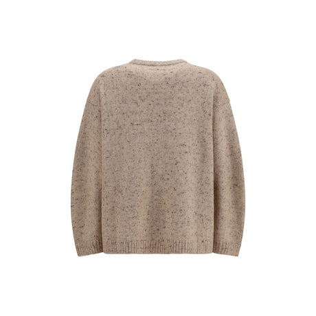 Fabiana Filippi Beige Wool Oves Aries Sweatshirt