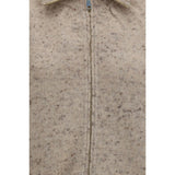 Fabiana Filippi Beige Wool Oves Aries Bomber