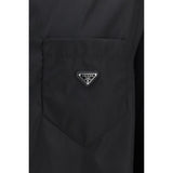 Prada Black Recycled Polyamide Dress Shirt