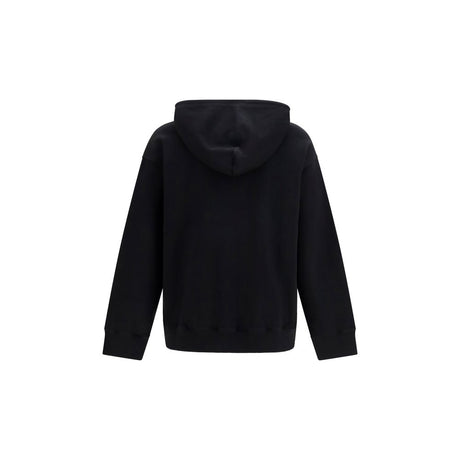 MM6 Black Cotton Sweatshirt