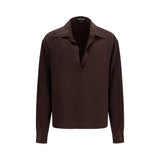 Tom Ford Brown Silk Dress Shirt