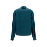 Tom Ford Blue Silk Shirt