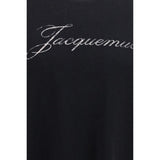 Jacquemus Black Cotton T-Shirt