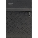 Ferragamo Black Calf Leather Bos Taurus Shoulder Bag