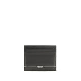 Ferragamo Black Calf Leather Bos Taurus Wallet