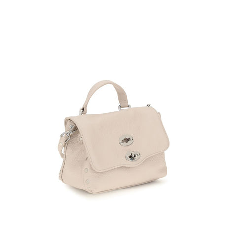 Zanellato White Calf Leather Bos Taurus Handbag