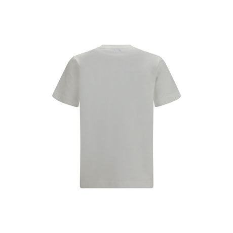 Burberry White Cotton T-Shirt
