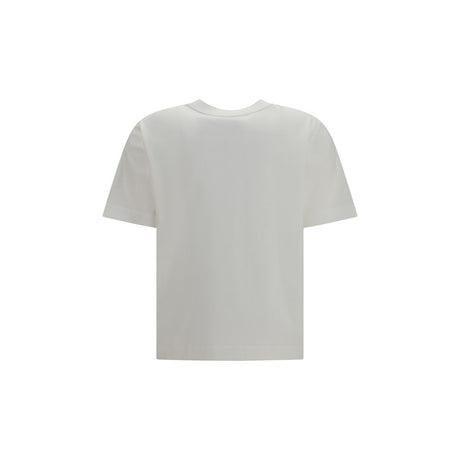 Burberry White Cotton T-Shirt