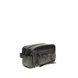 Balenciaga Black Lamb Ovis Aries Aries Wallet
