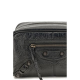 Balenciaga Black Lamb Ovis Aries Aries Wallet