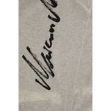 MM6 Gray Wool Oves Aries Scarf
