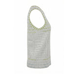 Malo Grey Silk Women Sweater