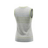 Malo Grey Silk Women Sweater