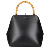 Jil Sander Black Leather Handbag