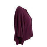 Malo Purple Cotton Women Sweater