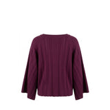 Malo Purple Cotton Women Sweater