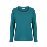 Malo Blue Cotton Women's Sweater