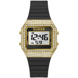 Guess Black Synthetic Digital Watch