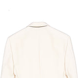 Brunello Cucinelli White Viscose Blazer