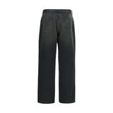 Maison Margiela Gray Cotton Casual Pants