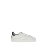 Golden Goose White Calf Leather Bos Taurus Low Top Sneakers