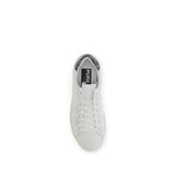 Golden Goose White Calf Leather Bos Taurus Low Top Sneakers