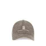 Brunello Cucinelli Beige Cotton Cap (Baseball Hat)