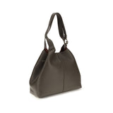 Coccinelle Brown Calf Leather Bos Taurus Shoulder Bag