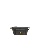 Coccinelle Black Calf Leather Bos Taurus Shoulder Bag