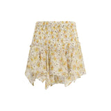 Isabel Marant Étoile Beige Viscose Mini Skirt