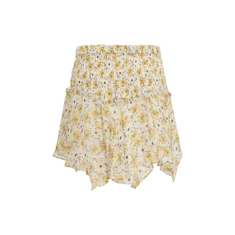 Isabel Marant Étoile Beige Viscose Mini Skirt