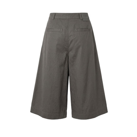 Mr&Mrs Italy Grey Cotton Women Shorts