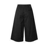 Mr&Mrs Italy Black Cotton Women Shorts