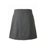 Mr&Mrs Italy Grey Cotton Women Skirt