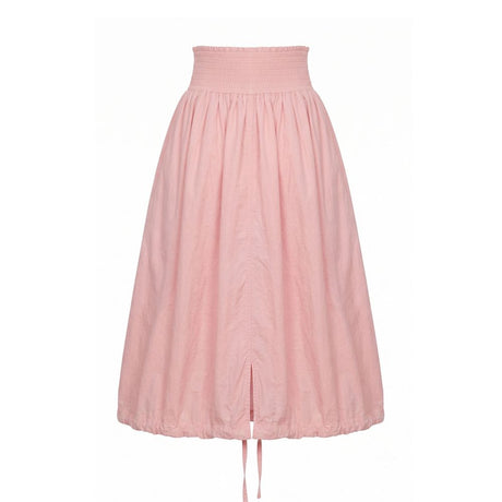 Mr&Mrs Italy Pink Polyester Women Skirt