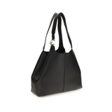Coccinelle Black Calf Leather Bos Taurus Shoulder Bag