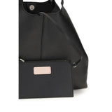 Coccinelle Black Calf Leather Bos Taurus Shoulder Bag