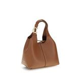 Coccinelle Brown Calf Leather Bos Taurus Shoulder Bag