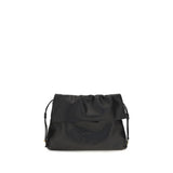 Coccinelle Black Calf Leather Bos Taurus Shoulder Bag