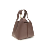 Coccinelle Beige Calf Leather Bos Taurus Shoulder Bag