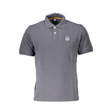 North Sails Gray Cotton Men's Polo Shirt
