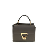 Coccinelle Brown Calf Leather Bos Taurus Handbag