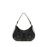 Coccinelle Black Calf Leather Bos Taurus Shoulder Bag