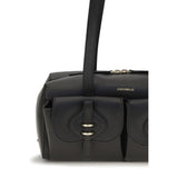 Coccinelle Black Calf Leather Bos Taurus Shoulder Bag