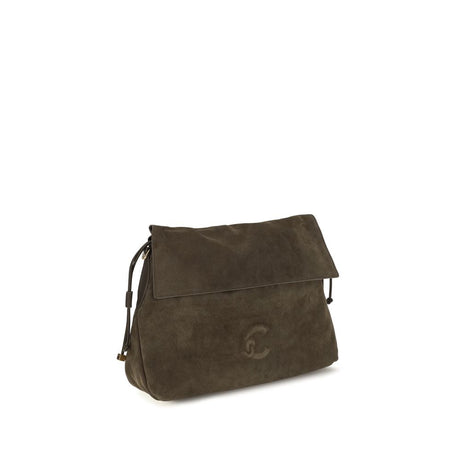 Coccinelle Brown Calf Leather Bos Taurus Shoulder Bag