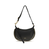 Isabel Marant Black Calf Leather Bos Taurus Shoulder Bag