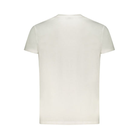 Iceberg Bianco Cotton Men T-Shirt