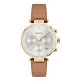 Hugo Boss Brown Leather Dress Watch