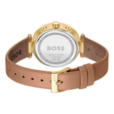 Hugo Boss Brown Leather Dress Watch