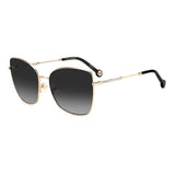 Carolina Herrera Gold Metal Sunglasses